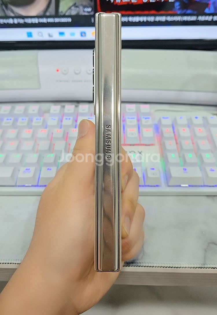 (내부액정파손) 갤럭시 Z 폴드4 512GB--4