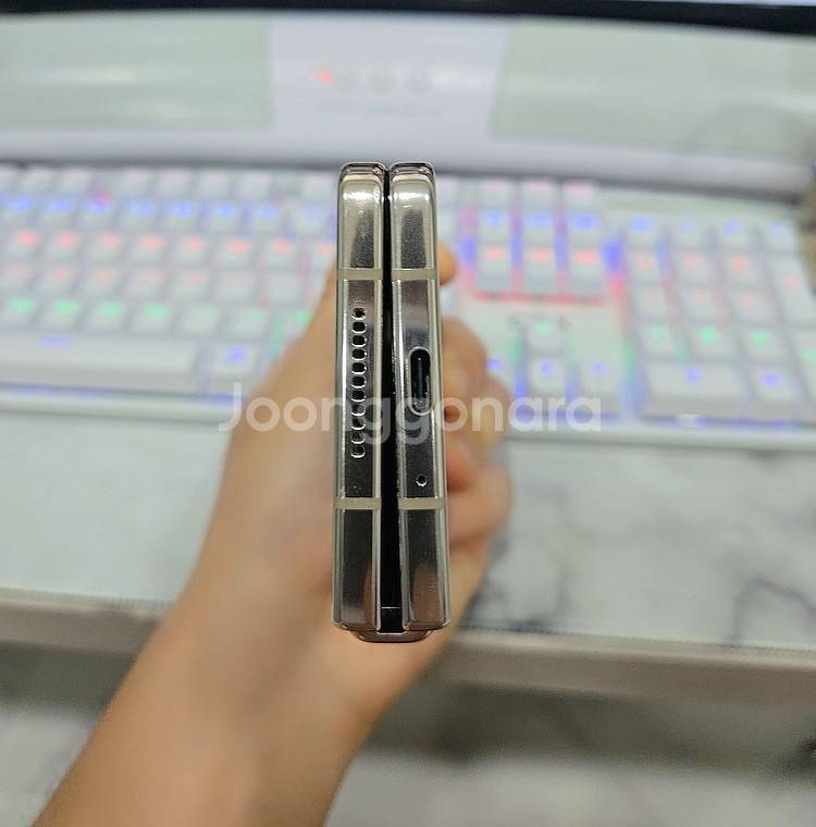 (내부액정파손) 갤럭시 Z 폴드4 512GB--5