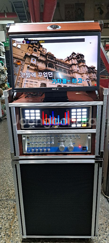 태진 노래방반주기 이동식세트 판매합니다--1