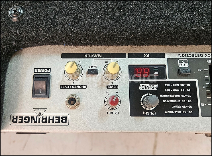 베링거 K3000FX 중고 4채널 키보드 앰프--6