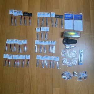 부산 크롬메탈지그(전부 새상품) 써비스팍팍팍 1번