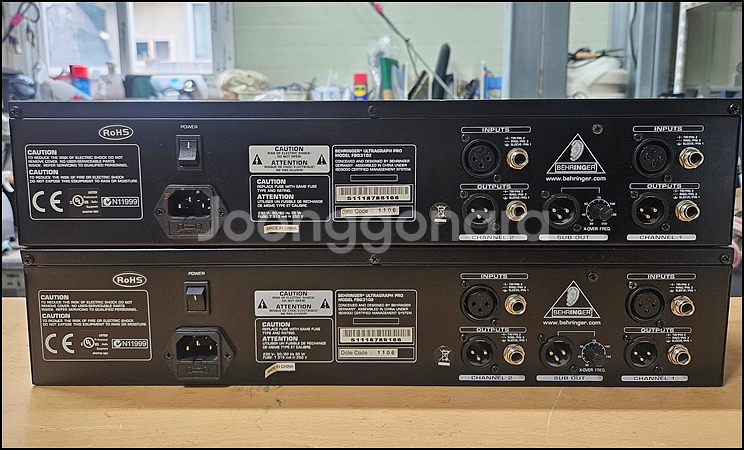 베링거 FBQ3102 중고 이퀄라이저--4