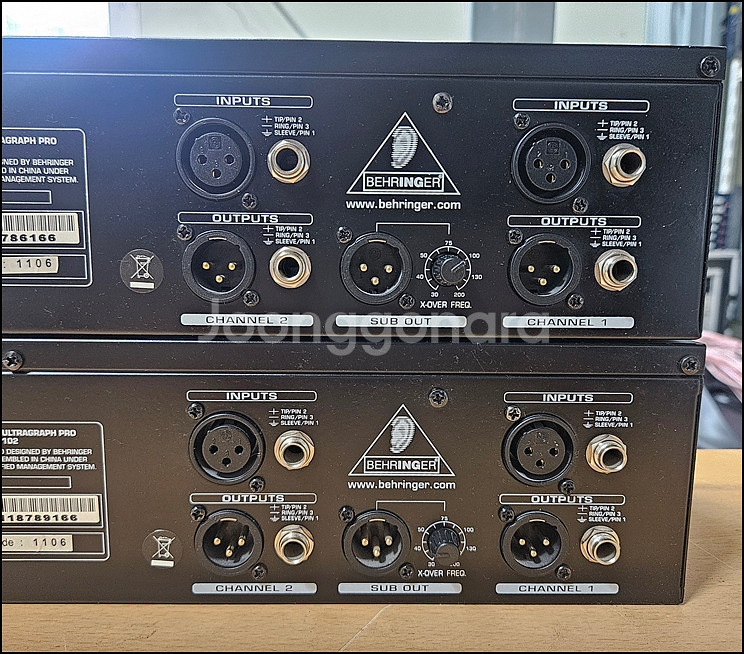 베링거 FBQ3102 중고 이퀄라이저--5