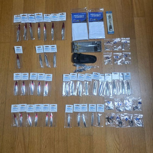 부산 크롬메탈지그(써비스팍팍팍)전부 새상품 2번