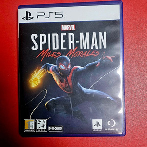 PS5 스파이더맨 마일즈 모랄레스 게임 타이틀