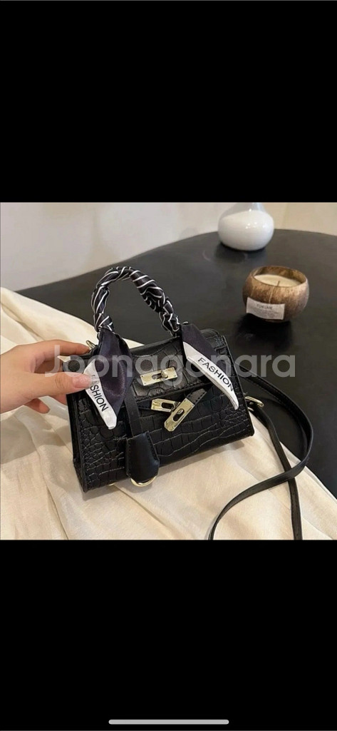 미니 켈리백 스카프 가방 새상품--0