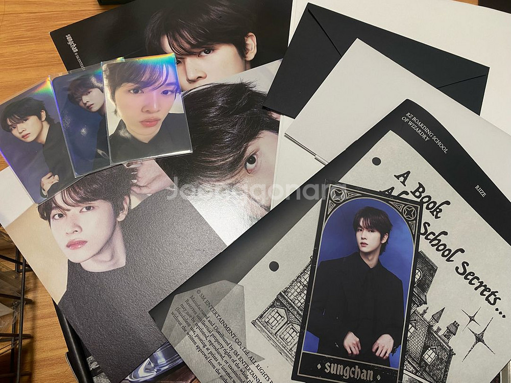 [포카 포함] 라이즈 2025 시즌 그리팅 시그 성찬--0