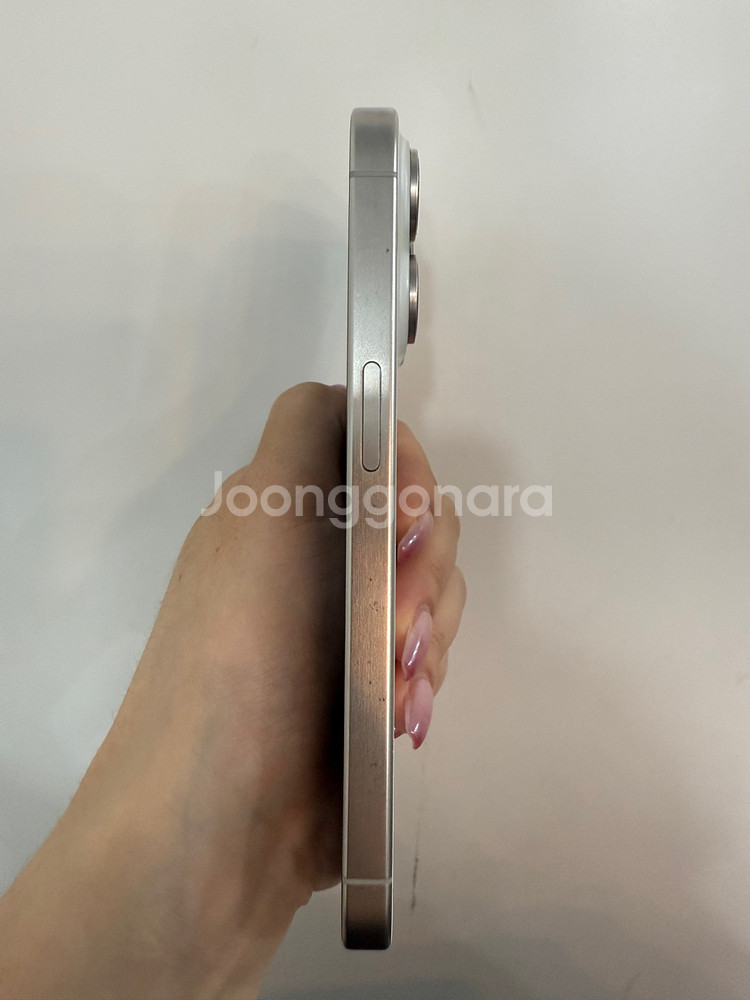 아이폰15프로 화이트 256GB/87%--6