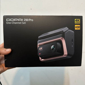 DDPAI 4K 자동차 블랙박스 Z60 Pro 128G