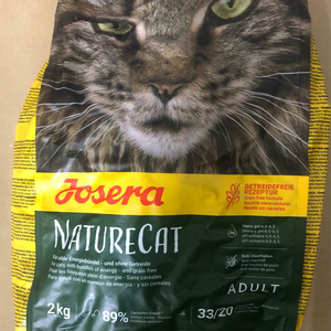 고양이 요세라 내츄로 사료 2kg 간식 미개봉 저렴