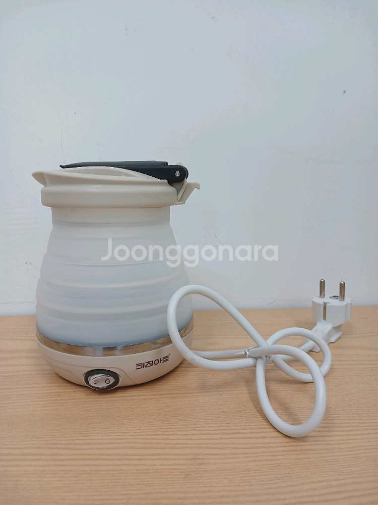 키친아트 전기주전자 프리미엄 포터블 폴딩포트 0.6L--0