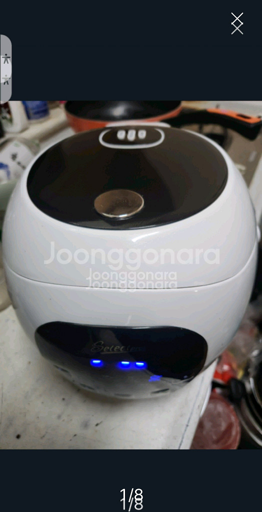 셀렉프로 원터치 디지털 도자기 세라믹내솥 전기밥솥겸 멀--0