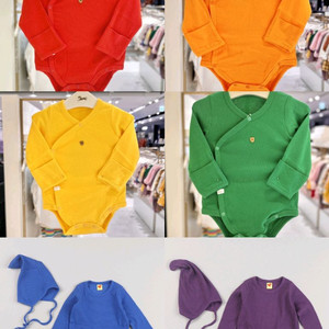 무지개 바디수트 에뜨와바디수트