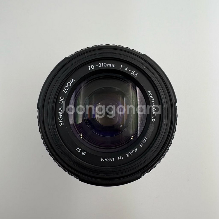 시그마 SIGMA 망원 줌렌즈70-210 소니/미놀타A--1