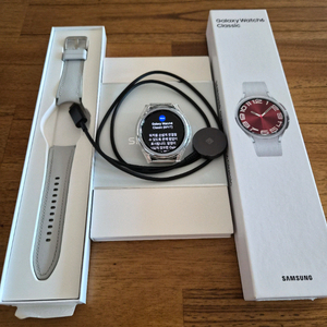 갤럭시워치6 클래식43mm lte 실버