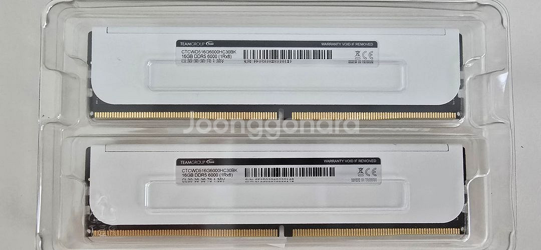 [램] 팀그룹 DDR5-6000 CL30 32gb--1