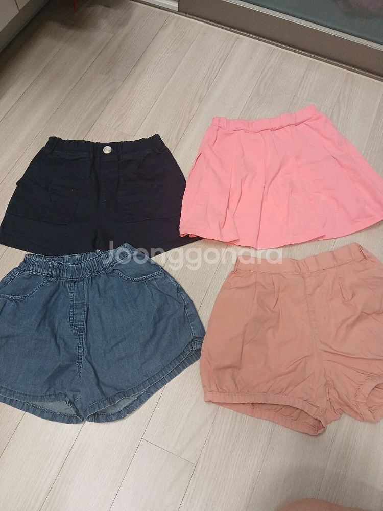 여아130~140 반바지--0