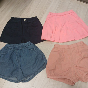 여아130~140 반바지