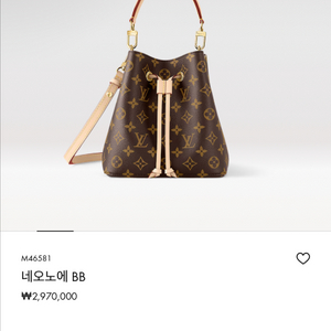 루이비통 네오노에 BB 모노그램 가방