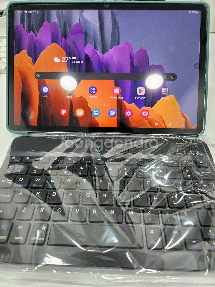 갤럭시탭S7(256기가 WIFI)+@--0