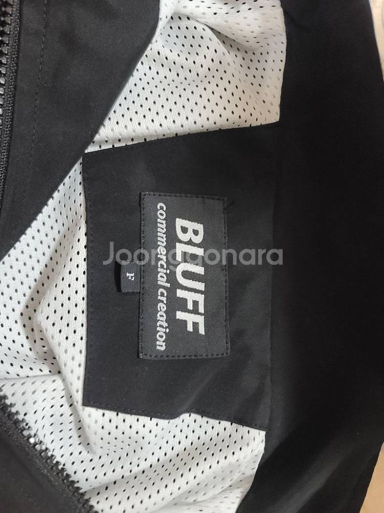 BLUFF 블러프 반집업 자켓 F size--3