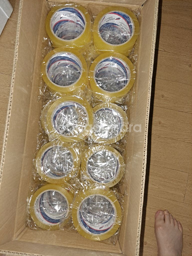 박스테이프 투명 48mm 50m 개당 800--1