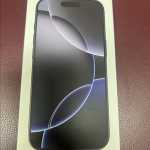 자급제 아이폰16pro256GB 블랙티타늄