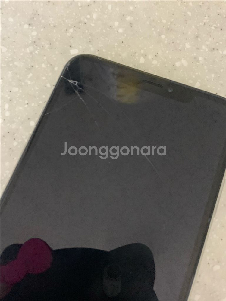 아이폰 xs max 256기가 실버--2