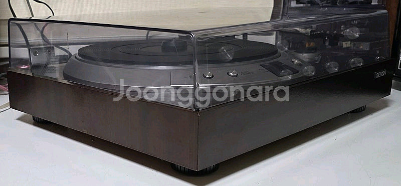 데논 DP-1200 반자동 턴테이블--1
