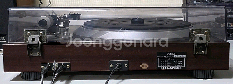 데논 DP-1200 반자동 턴테이블--3