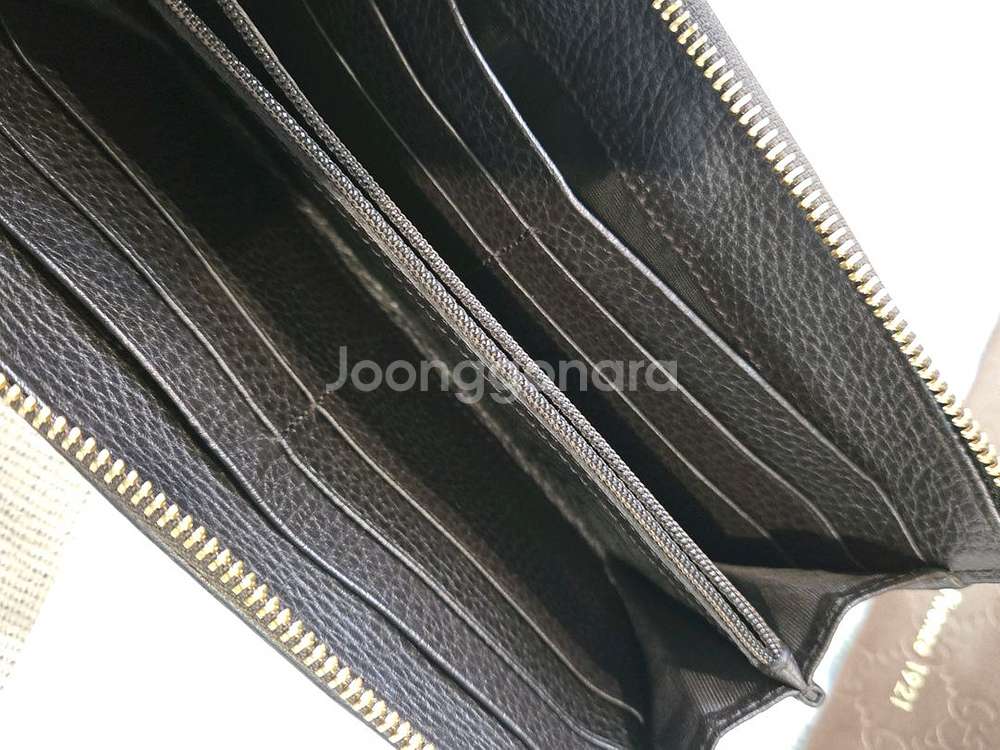 구찌 뱀피 지퍼 장지갑 *정품입니다*--3