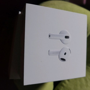 Apple 2024 에어팟 4세대 블루투스 이어폰 유선