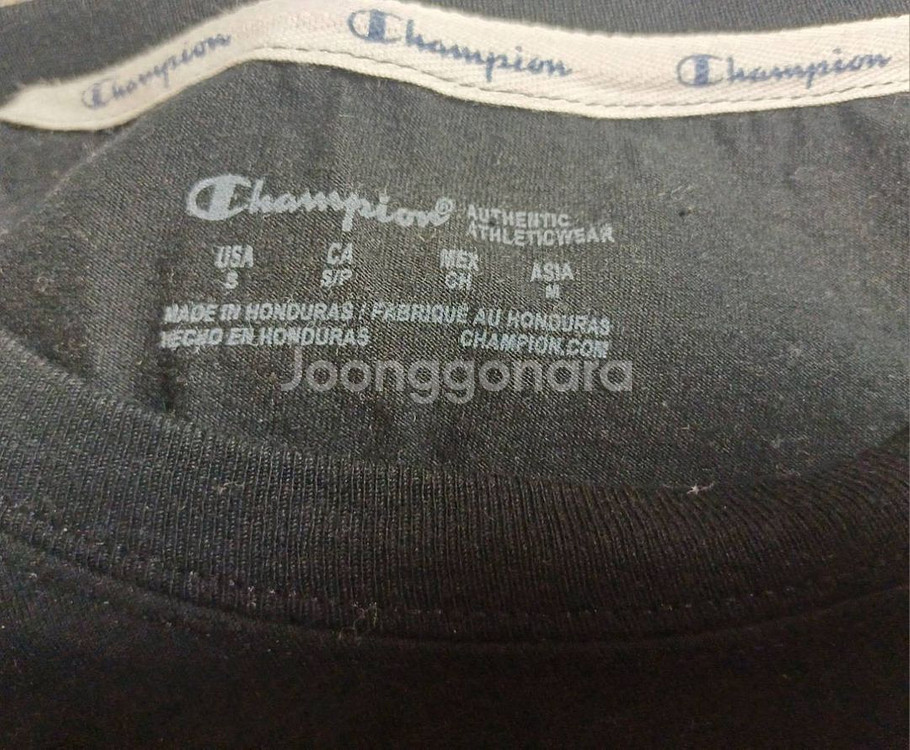 챔피온 Champion 반팔 티셔츠 S size--3