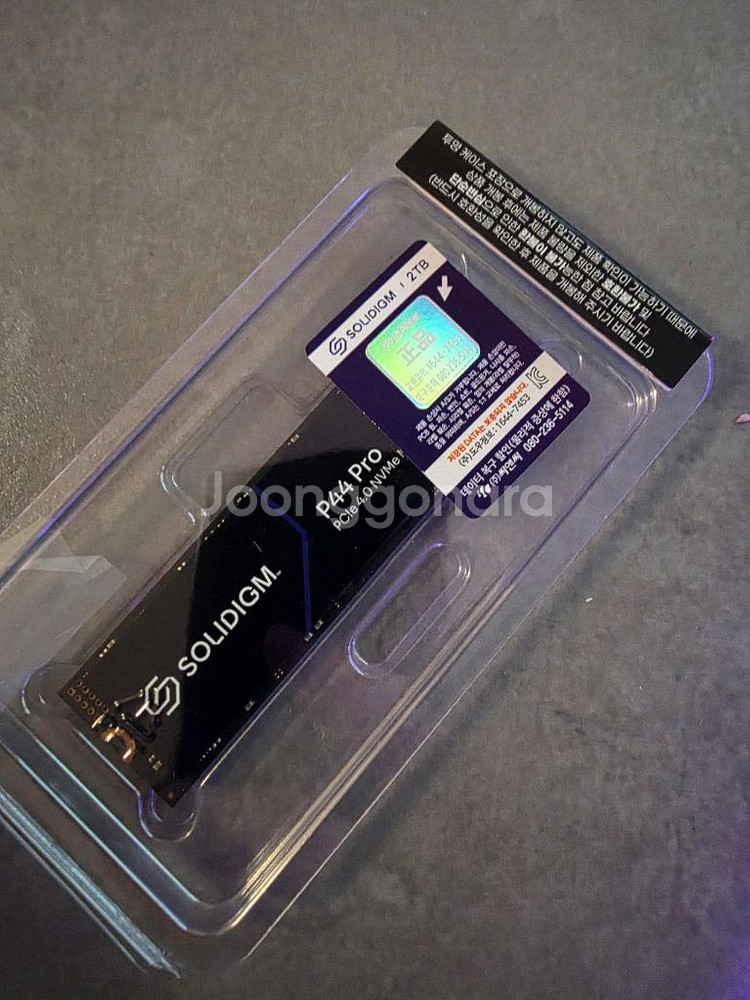 솔리다임 P44 name ssd 미개봉 새상품국내정발--1