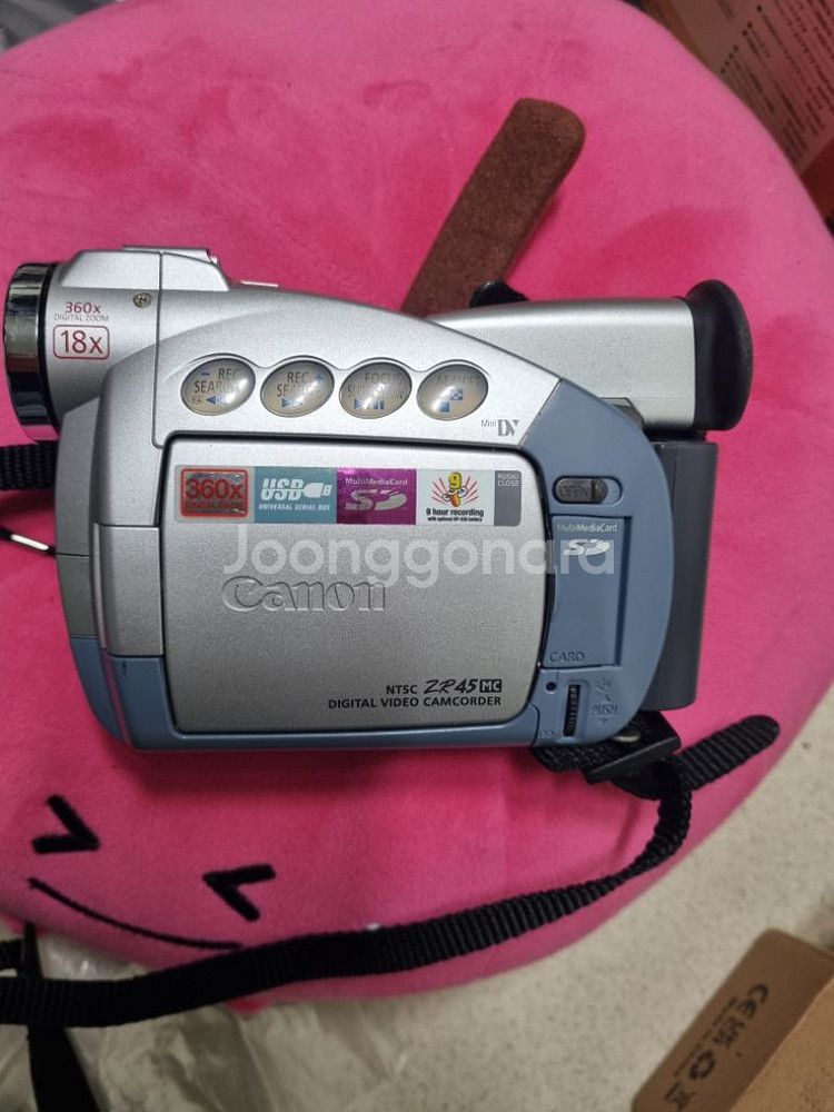 캐논 ntsc zr45 디지털 캠코더 레트로 카메라--0