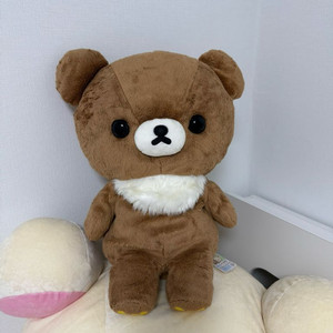 코구마 40cm L 대형 인형 리락쿠마 챠이로이코구마
