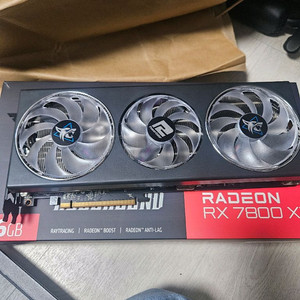 AMD 라데온 RX 7800 XT 16GB 파워칼라 헬