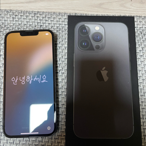 아이폰13Pro 256G 자급제 그래파이트