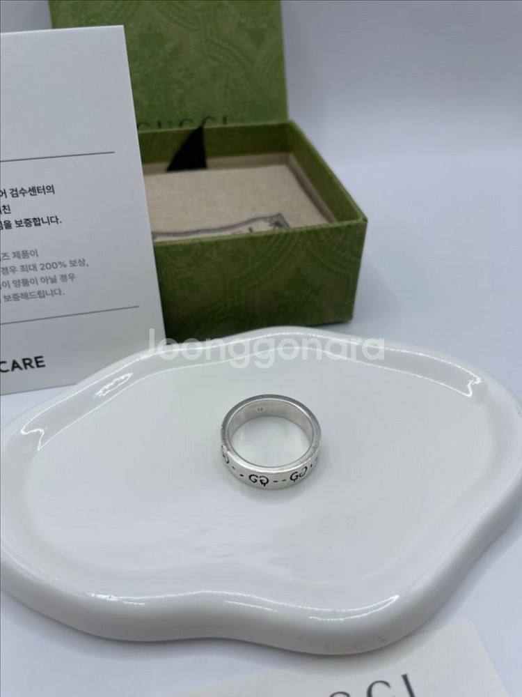 구찌 반지 19호 고스트링 6mm 477932--1
