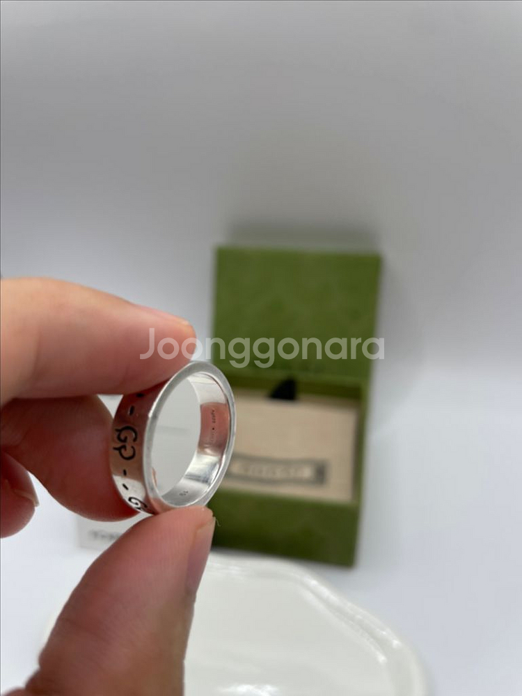 구찌 반지 19호 고스트링 6mm 477932--4
