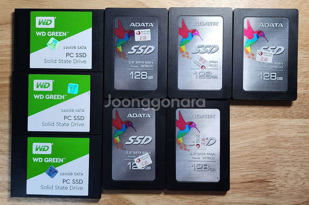 SATA SSD 120GB~(판매 금액은 개별 단가)--2