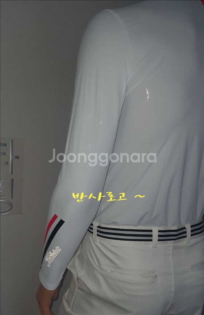 타이틀리스트 골프웨어 남성 팔 두줄 기능성 이너웨어--6