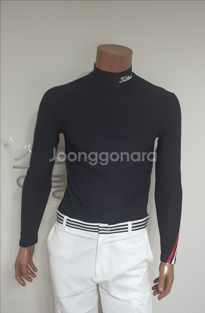 타이틀리스트 골프웨어 남성 팔 두줄 기능성 이너웨어--0