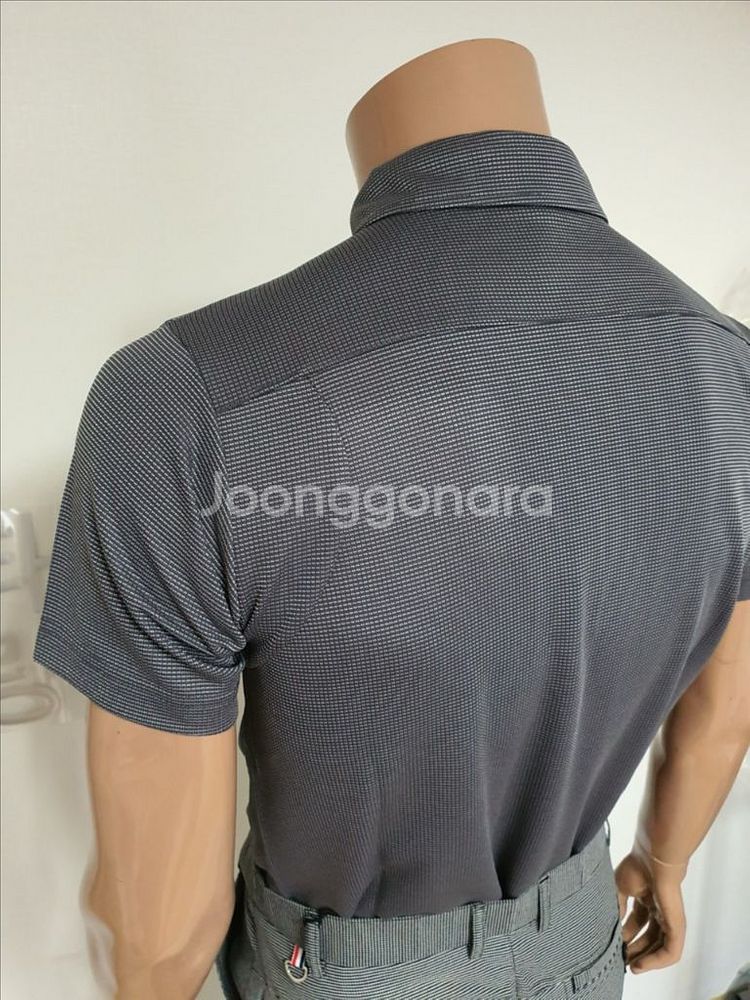 PXG 골프웨어 남성 고주파로고 스트레치 기능성 티셔츠--7