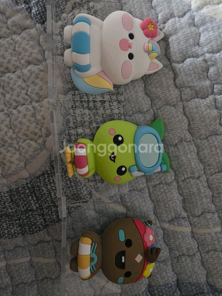 맘스터치 로아 모코코 코니 호문 그립톡 3종 일괄--0