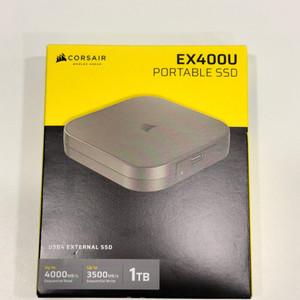 커세어 ex400U 외장 SSD 미개봉