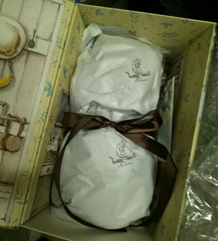 테디테일즈 레나버니 M 라떼 미개봉 팝니다--2