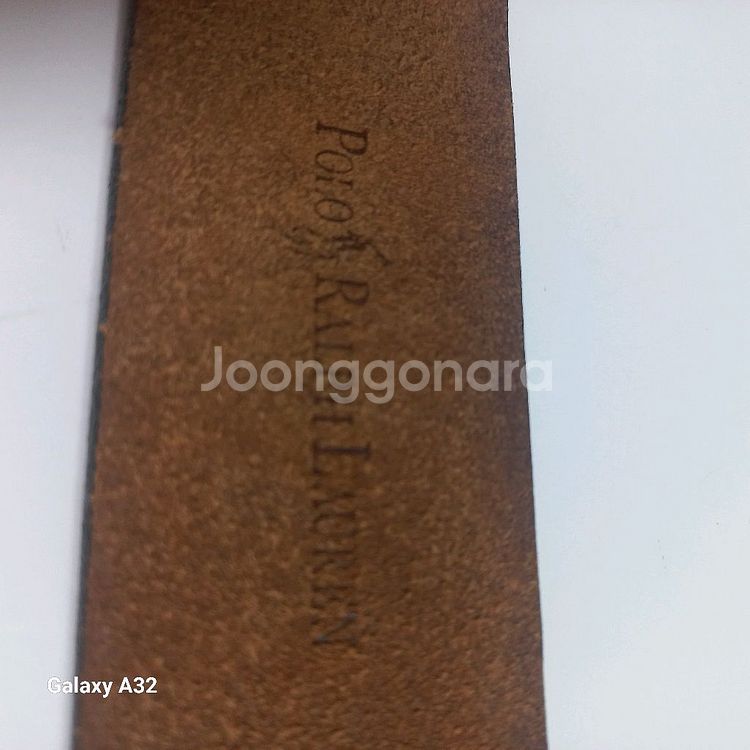 폴로 랄프로렌 브라운 벨트--2