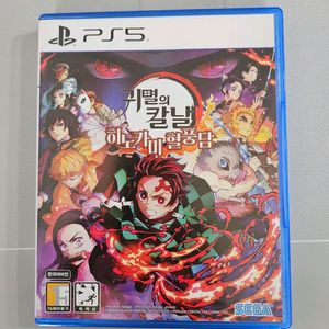 ps5 플스5 귀멸의칼날 히노카미 혈풍담