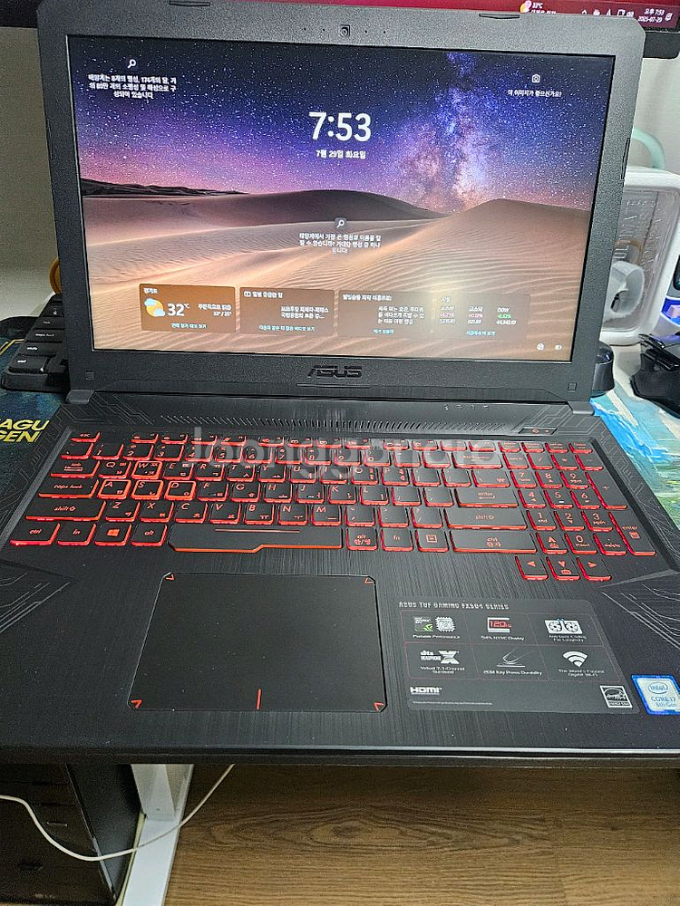 ASUS i7 GTX 1060 게이밍 노트북 팝니다--2